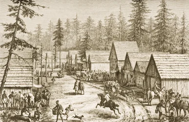 Cisco Station, Californië, uit 